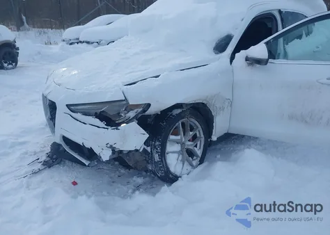 2019 Alfa Romeo Stelvio Ti Awd z USA, uszkodzony, nr VIN ZASPAKBN4K7C56871
